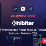 Xhibiter NFT Marketplace React NextJS Template