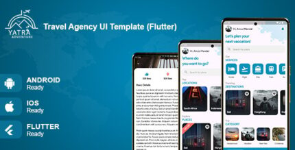 Yatra Adventure - Travel Agency UI Template (Flutter)