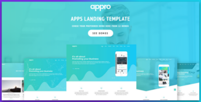 appro App Landing Page HTML Template