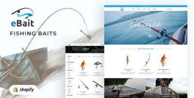 eBait - Hunting, Fishing Shop Shopify Theme