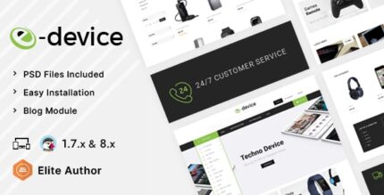 eDevice - Multipurpose Prestashop 1.7 & 8.x Responsive Theme