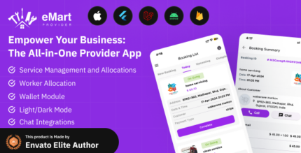 eMart - Service Provider app for On-Demand Service v2.0