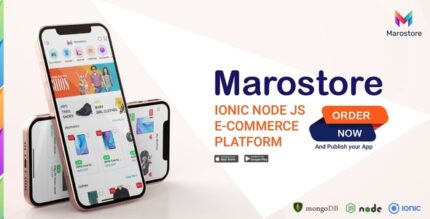 ionic node js e-commerce platform