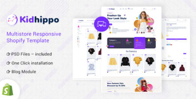 kidhippo - Kids Toy & Cloth Multipurpose Shopify Theme