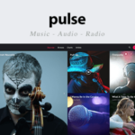 pulse - Music, Audio, Radio Template