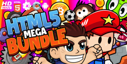 20 HTML5 Games Mega Bundle Construct 23