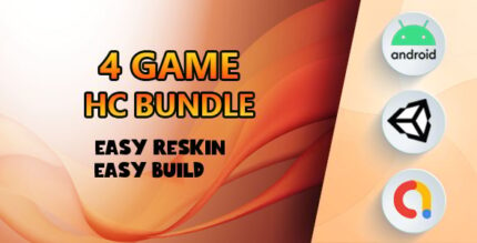 4 Game HC Bundle - (Unity - Admob)