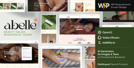 Abelle - Beauty Salon Elementor WordPress Theme v1.17.0