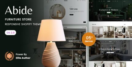 Abide - Furniture Store Responsive Shopify 2.0 Theme