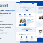 Accountant - Accounting and Tax Service Elementor Template Kit