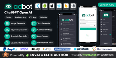 AdBot - ChatGPT Open AI Android and iOS App