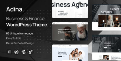 Adina - Business & Finance WordPress Theme