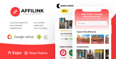 AffiLink Mobile - Affiliate Link Sharing Platform