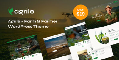 Agrile - Farm & Farmer WordPress Theme