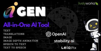 AiGen - All-in-One AI Generation Tool - Artificial Intelligence v1.1.5