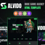 Alvido - Indie Game Agency HTML Template