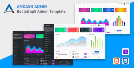 Amdash - Bootstrap 5 Admin Template