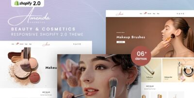 Amenda - Beauty & Cosmetics Responsive Shopify 2.0 Theme