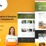 Anity - Charity & Donation Elementor Template Kit