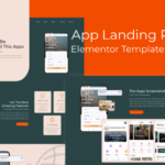 Appiah - App Landing Page Elementor Template Kit