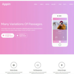 Appin - Apps Responsive WordPress Theme