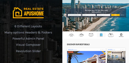 ApusHome - Real Estate WordPress Theme