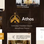 Athos - Orthodox Christian Church WordPress Theme