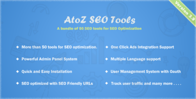 AtoZ SEO Tools - Search Engine Optimization Tools v3.9