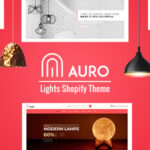 Auro Interior, Lights Store Shopify Theme