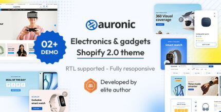 Auronic - The Electronics & Smart Gadgets Shopify 2.0 Theme