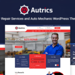 Autrics Car Services and Auto Mechanic WordPress Theme