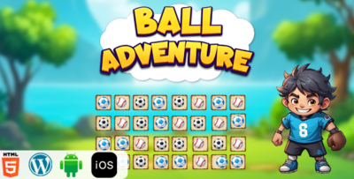 Ball Adventure - HTML5 Construct3 Game