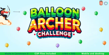 Balloon Archer Challenge - HTML5 Archery game