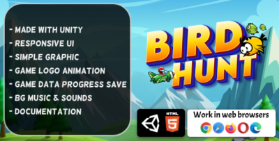 Bird Hunt HTML5 Game Unity