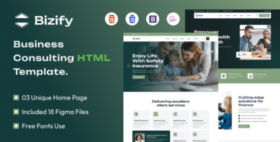 Bizify - Business Consulting HTML Template