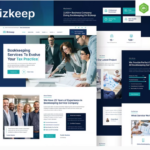 Bizkeep - Bookkeeping & Accounting Service Elementor Template Kit