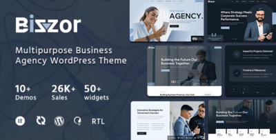 Bizzor - Multipurpose Business Agency WordPress Theme