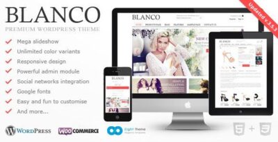 Blanco - Responsive WordPress WooE-Commerce Theme