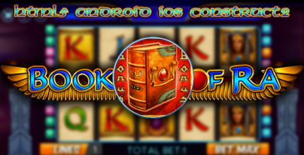 Book of Ra - slot machine html5, construct 2