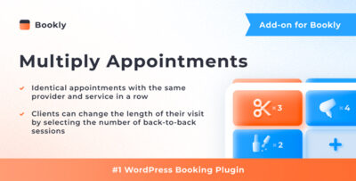 Bookly Multiply Appointments (Add-on)