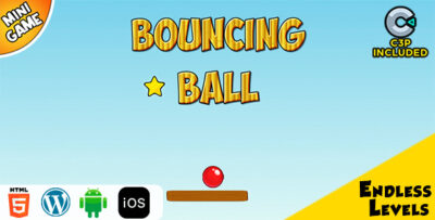 Bouncing Ball HTML5 Construct 3 Game