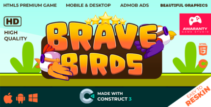 Brave Birds - Cross Platform HTML5 Game