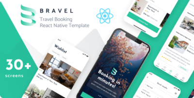 Bravel - Travel Booking React Native Template CLI 0.70.6