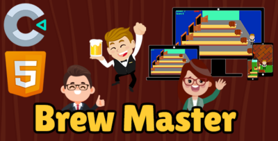 Brew Master Tapper-Like in Construct 3 - HTML5 JS Game