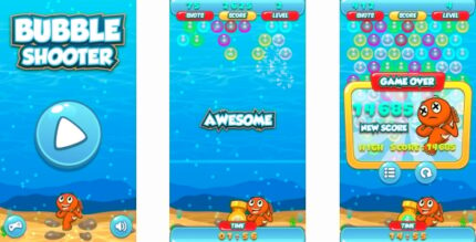 Bubble Shooter - HTML5 Game + Android + AdMob (Construct 3 Construct 2 Capx)