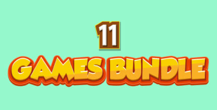 Bundle N°2 11 HTML5 Games - Web & Mobile + AdMob (CAPX, C3p and HTML5) & MORE Than 85% OFF