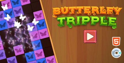 Butterfly Tripple - Html5 (Construct3)