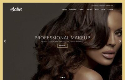 CSSIgniter Salon WordPress Theme