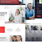Callerr – Call Center Service & Telemarketing Elementor Template Kit