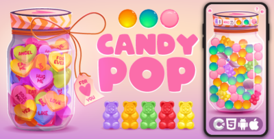 Candy Pop - HTML5 Game, Construct 3